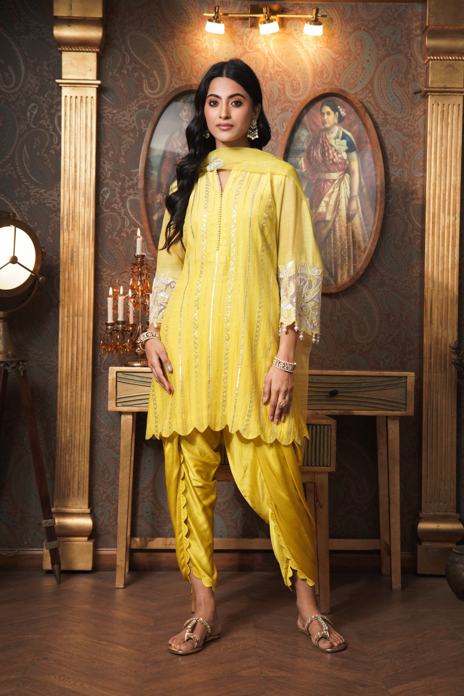 Kurta Set With Dhoti