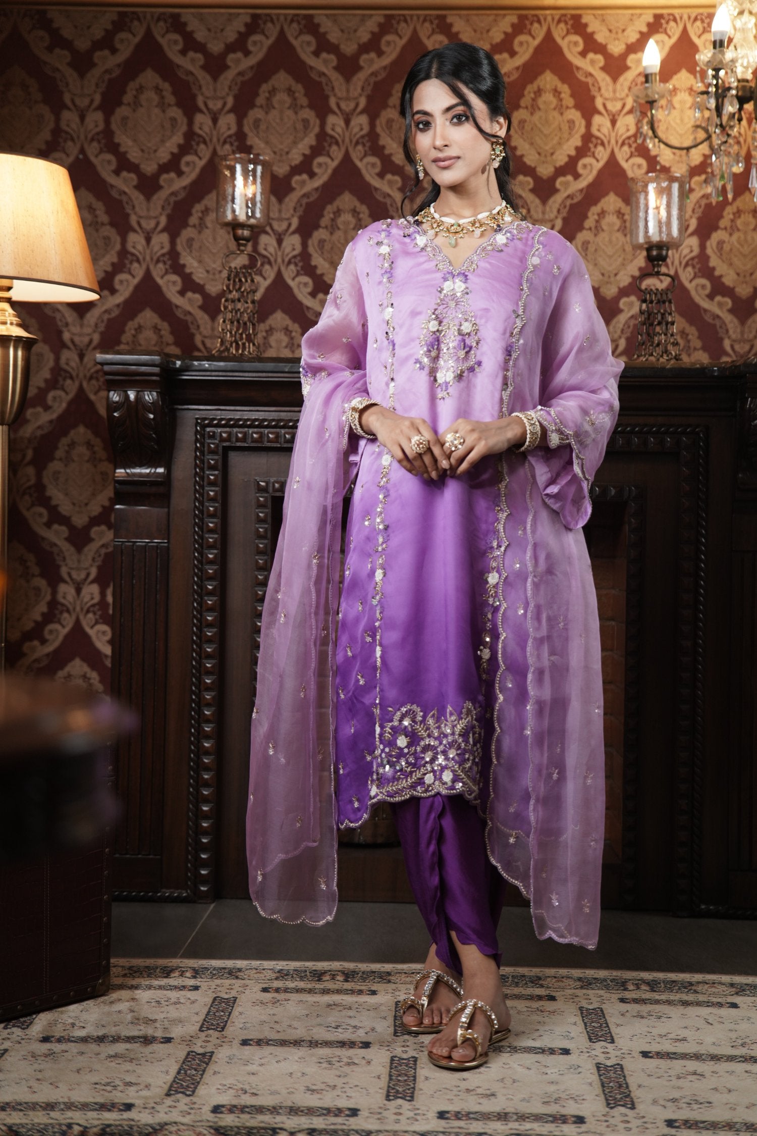 Kurta Set With Dhoti