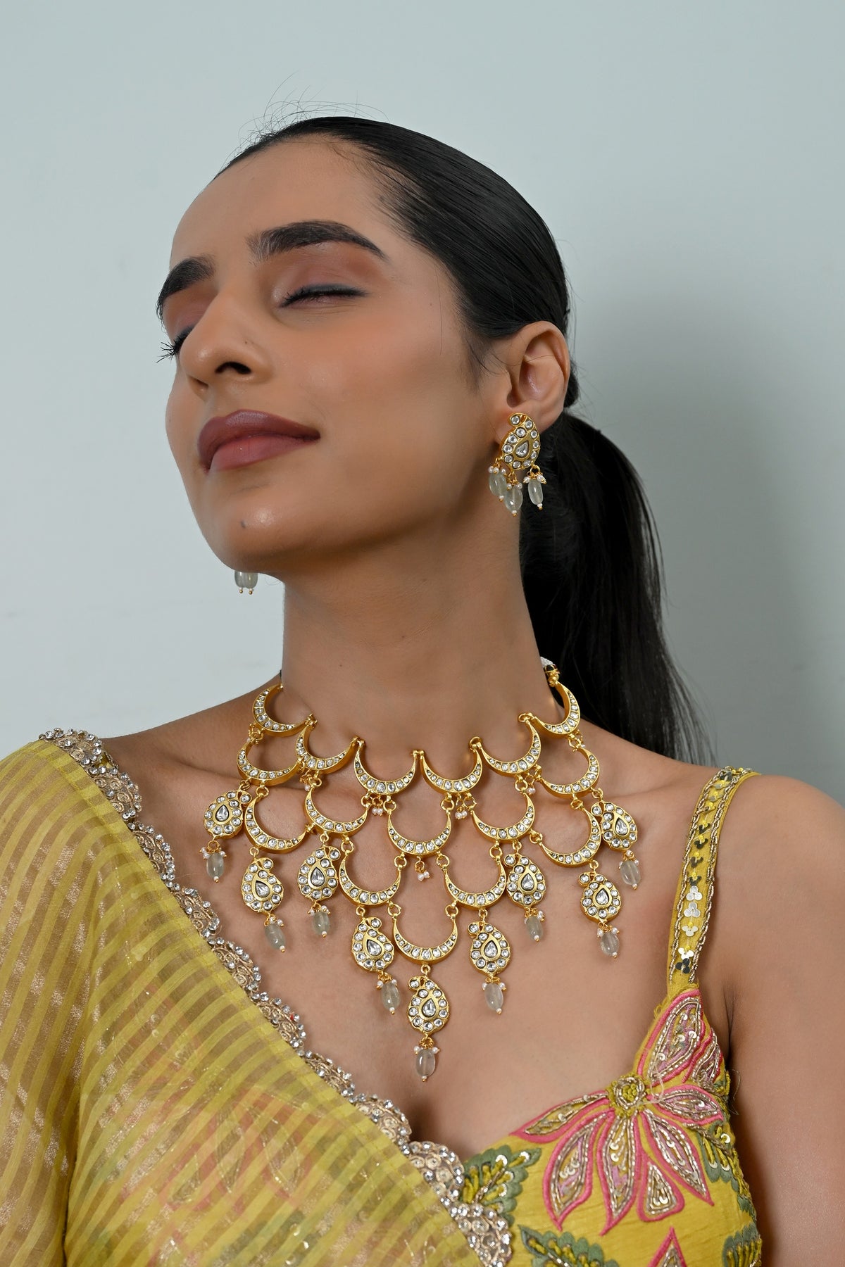Necklace With Earrings