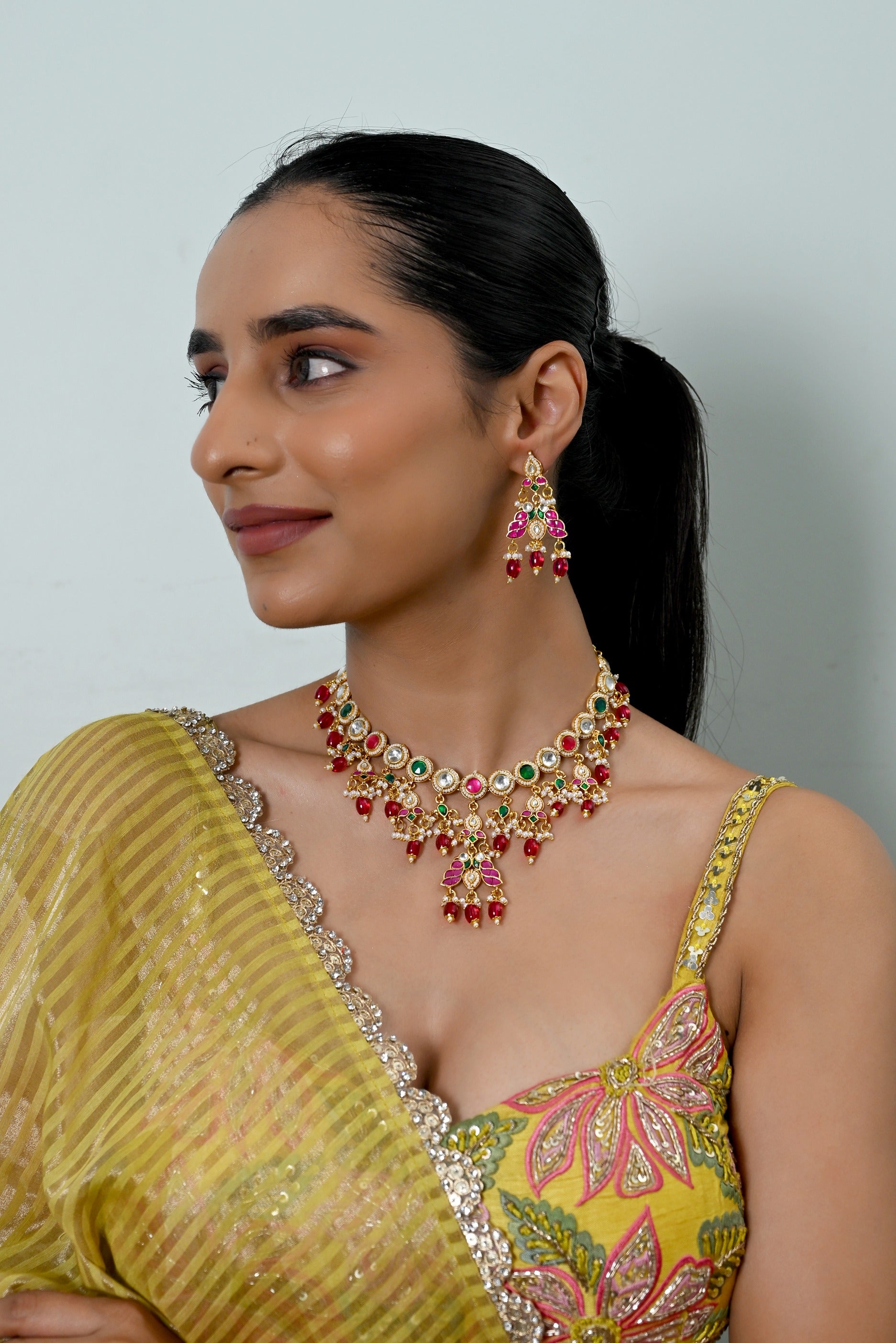 Necklace With Earrings