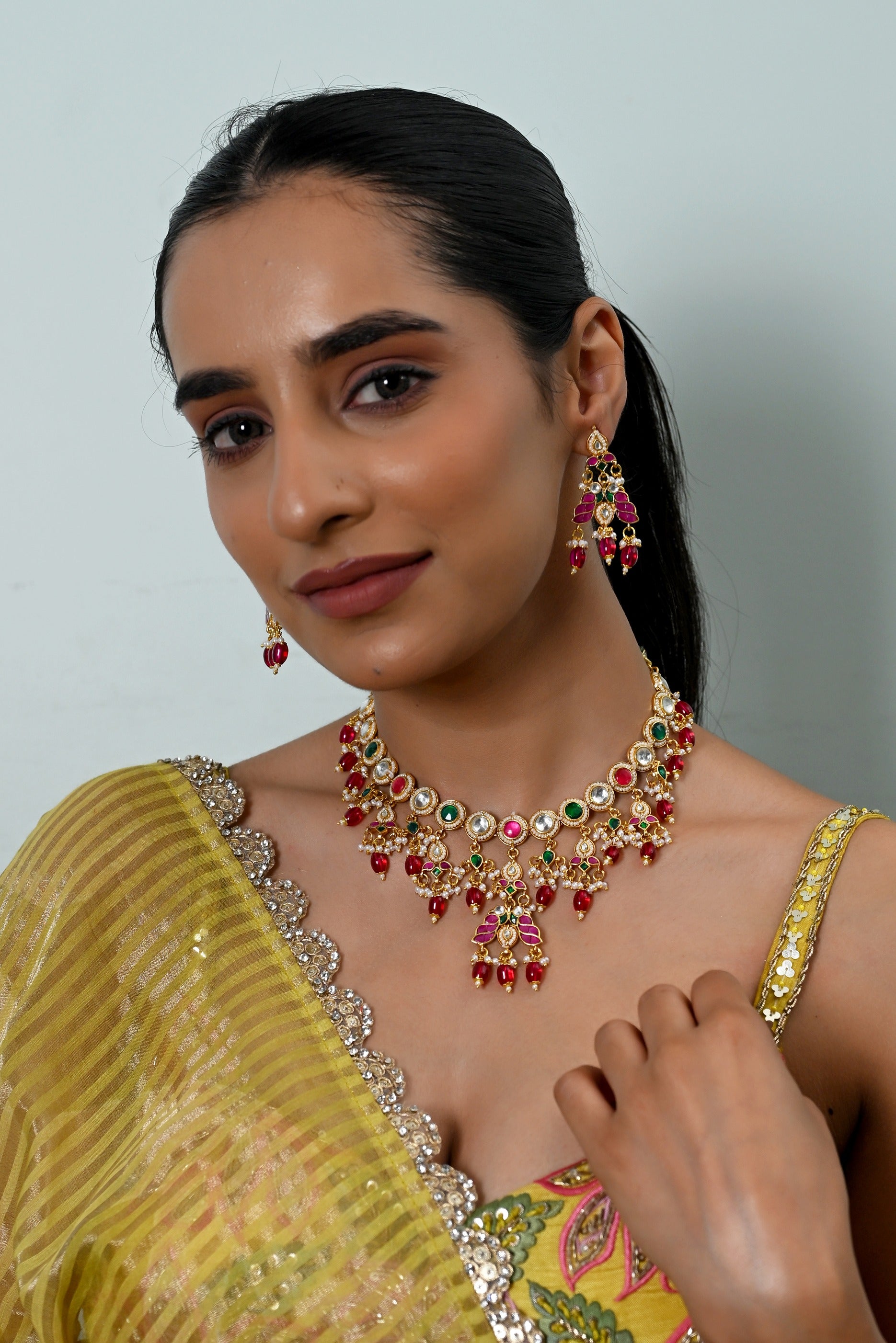 Necklace With Earrings