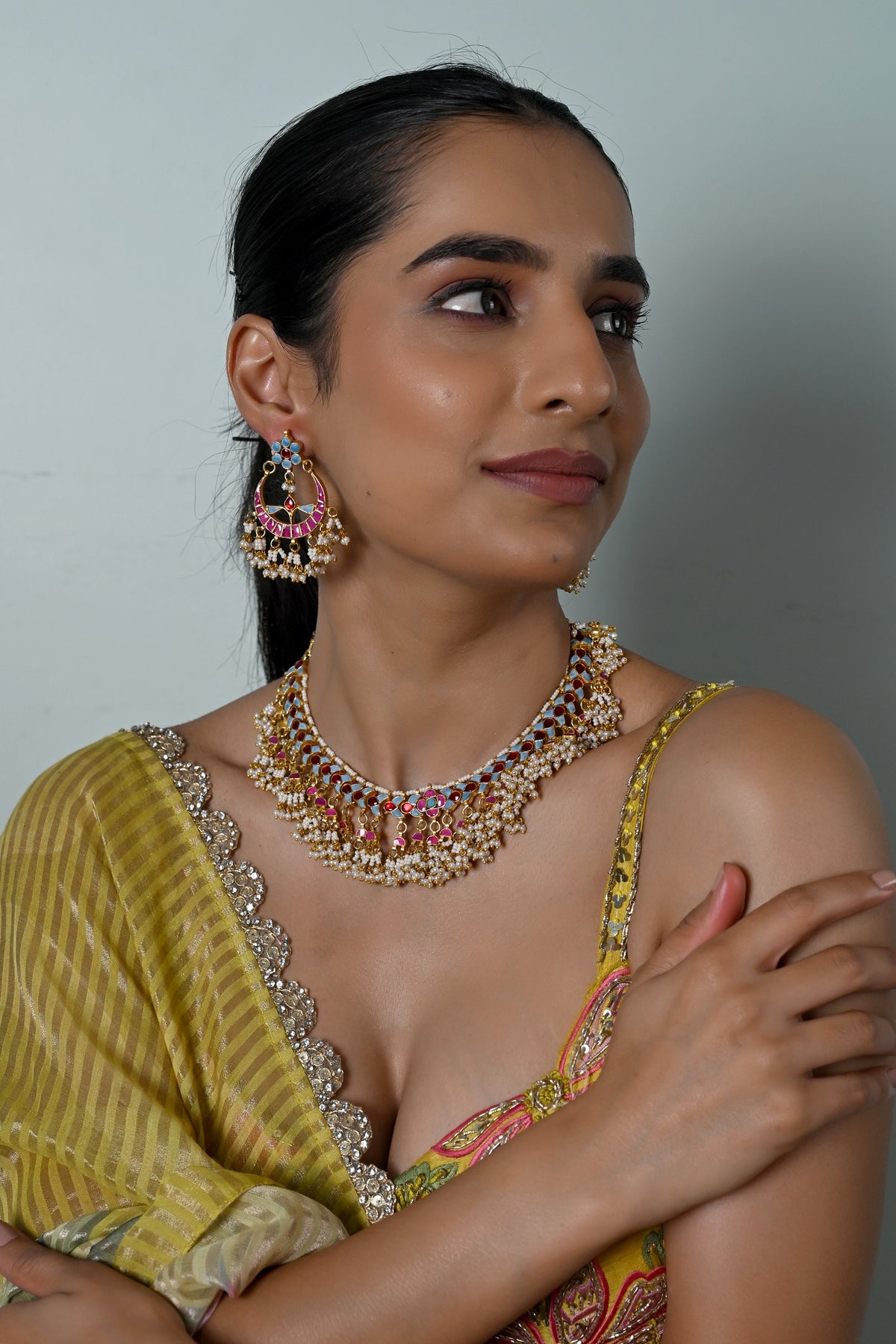 Necklace With Earrings