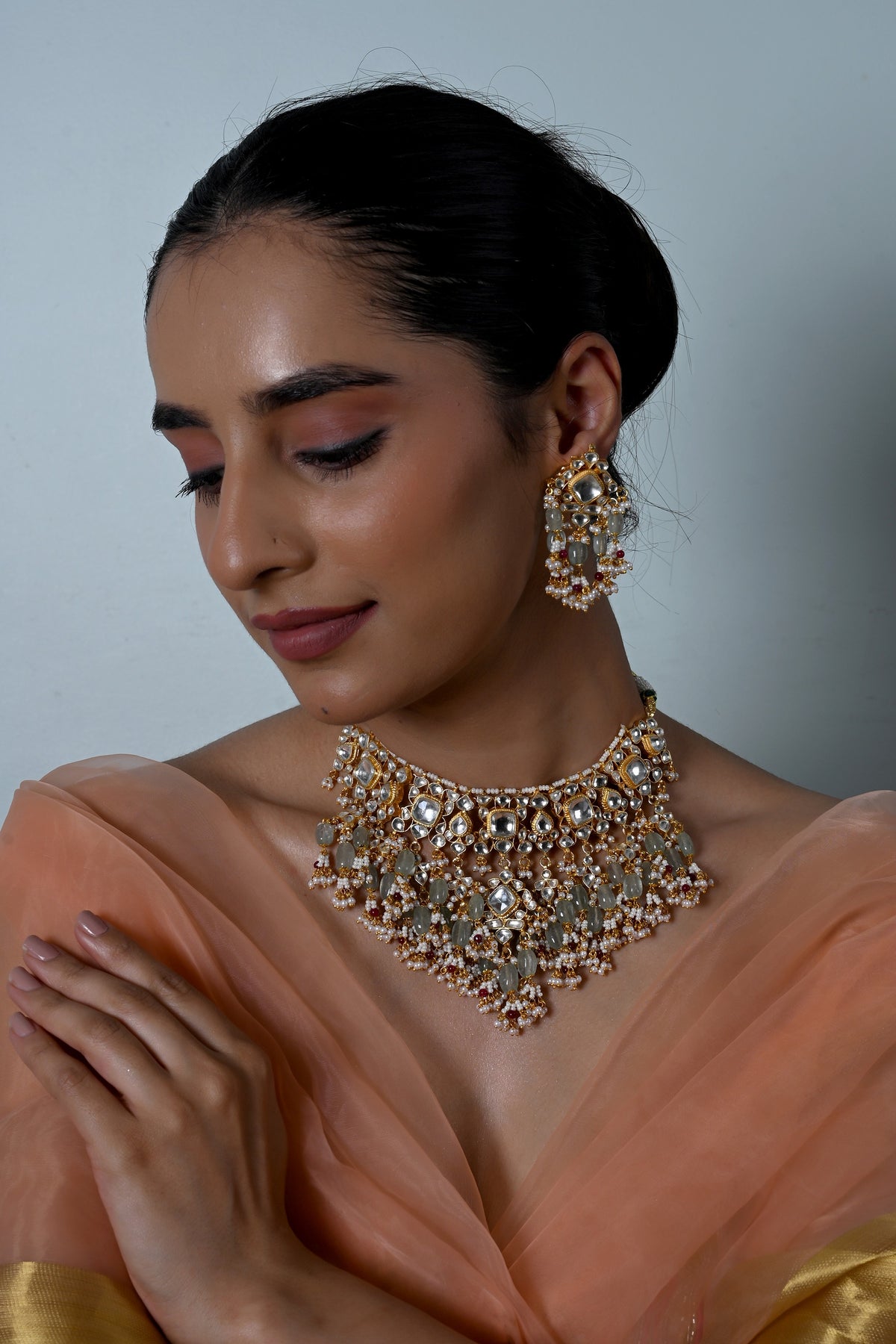 Necklace With Earrings
