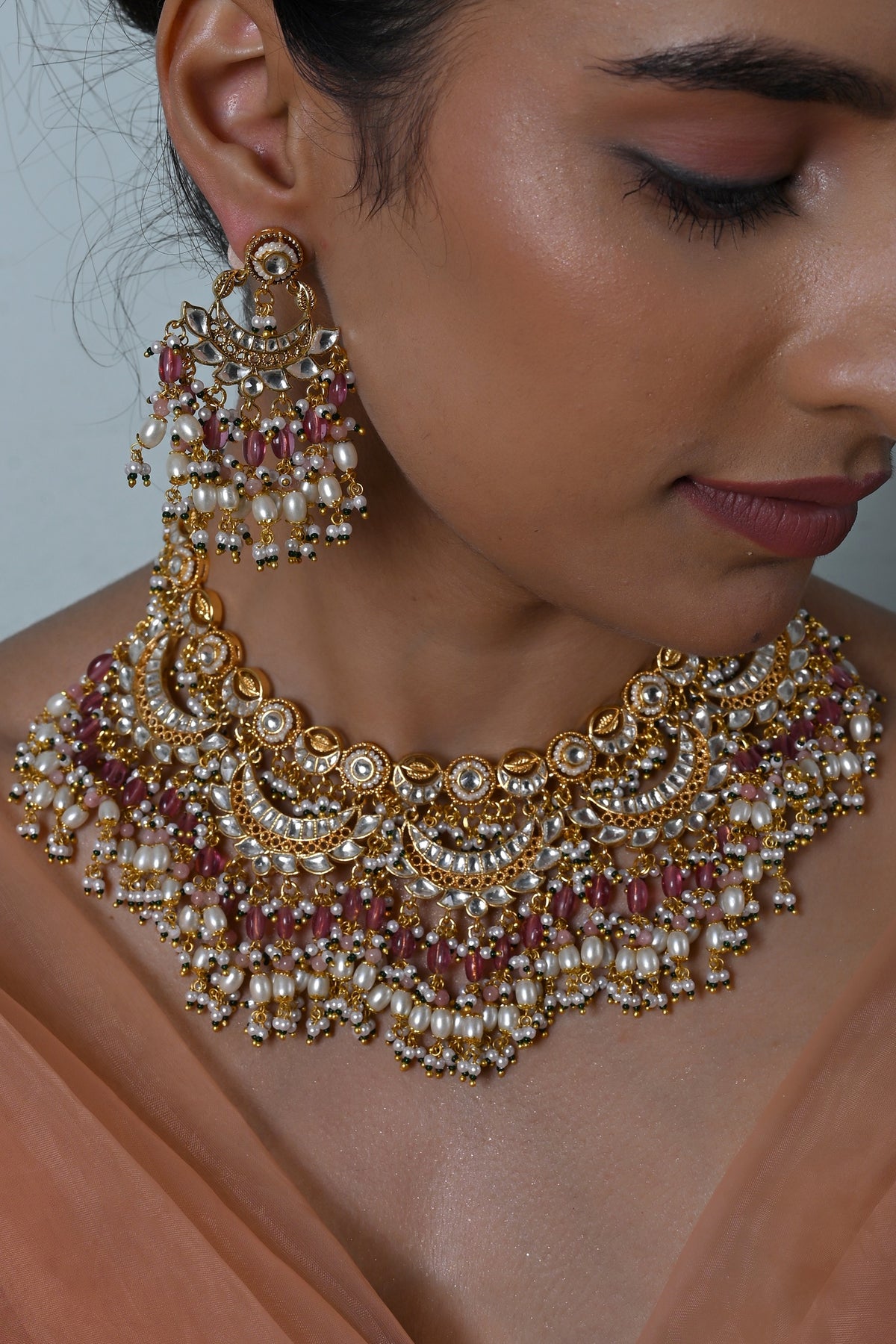 Necklace With Earrings