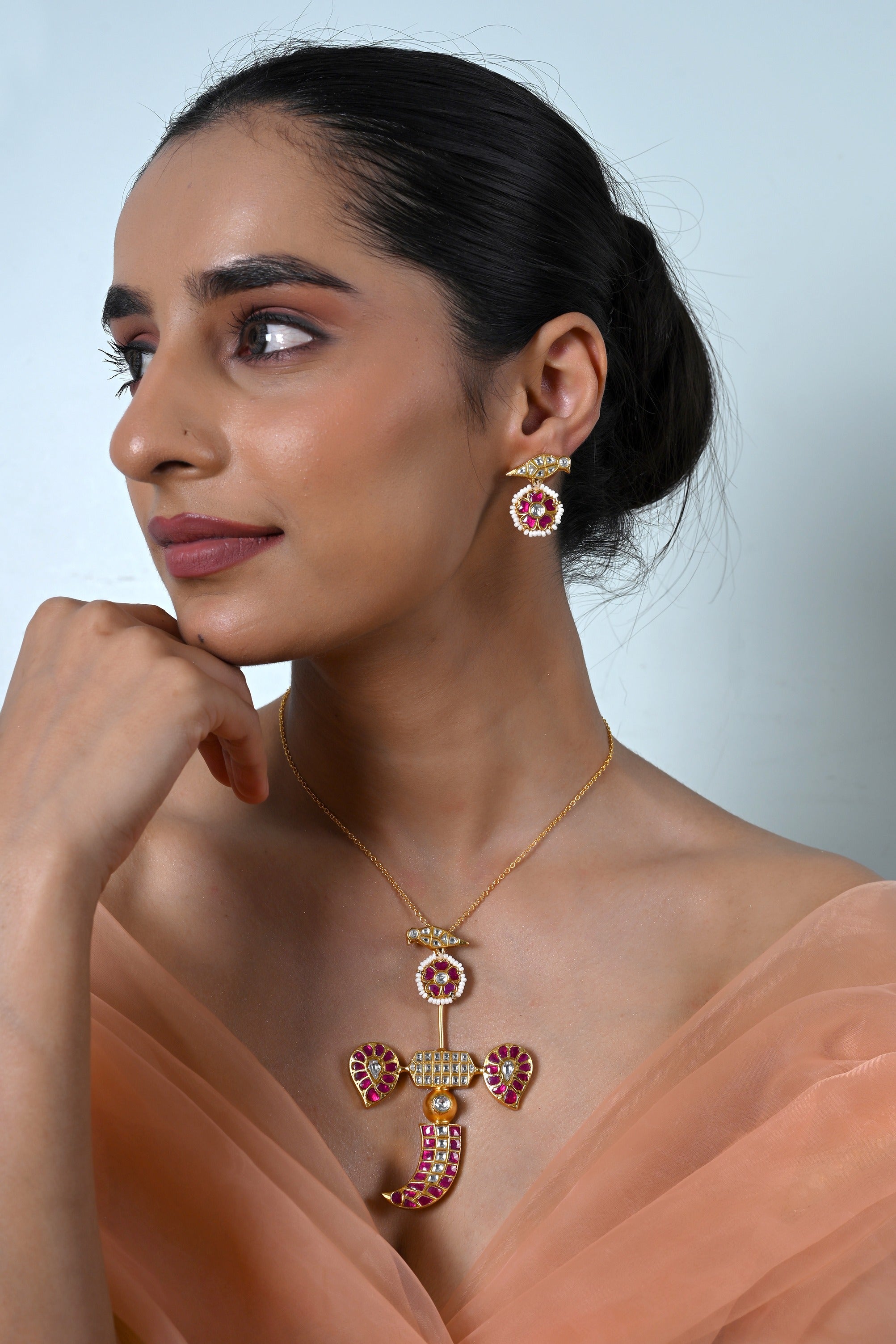 Pendant With Earrings
