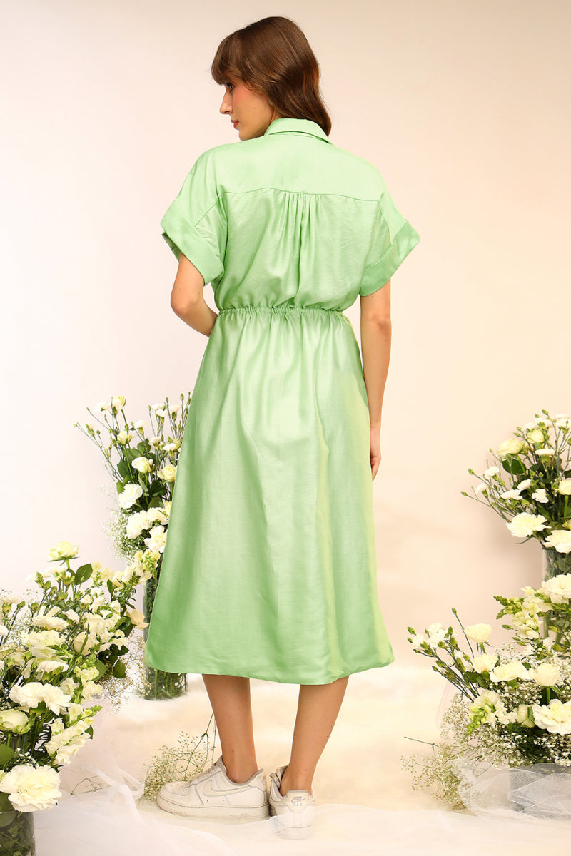 Shirt Dress With Pockets