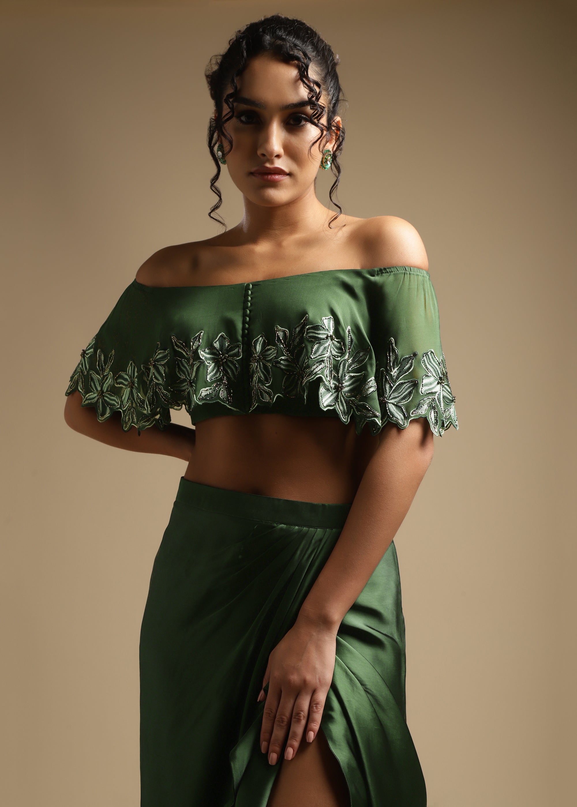 Off-Shoulder Top & Skirt