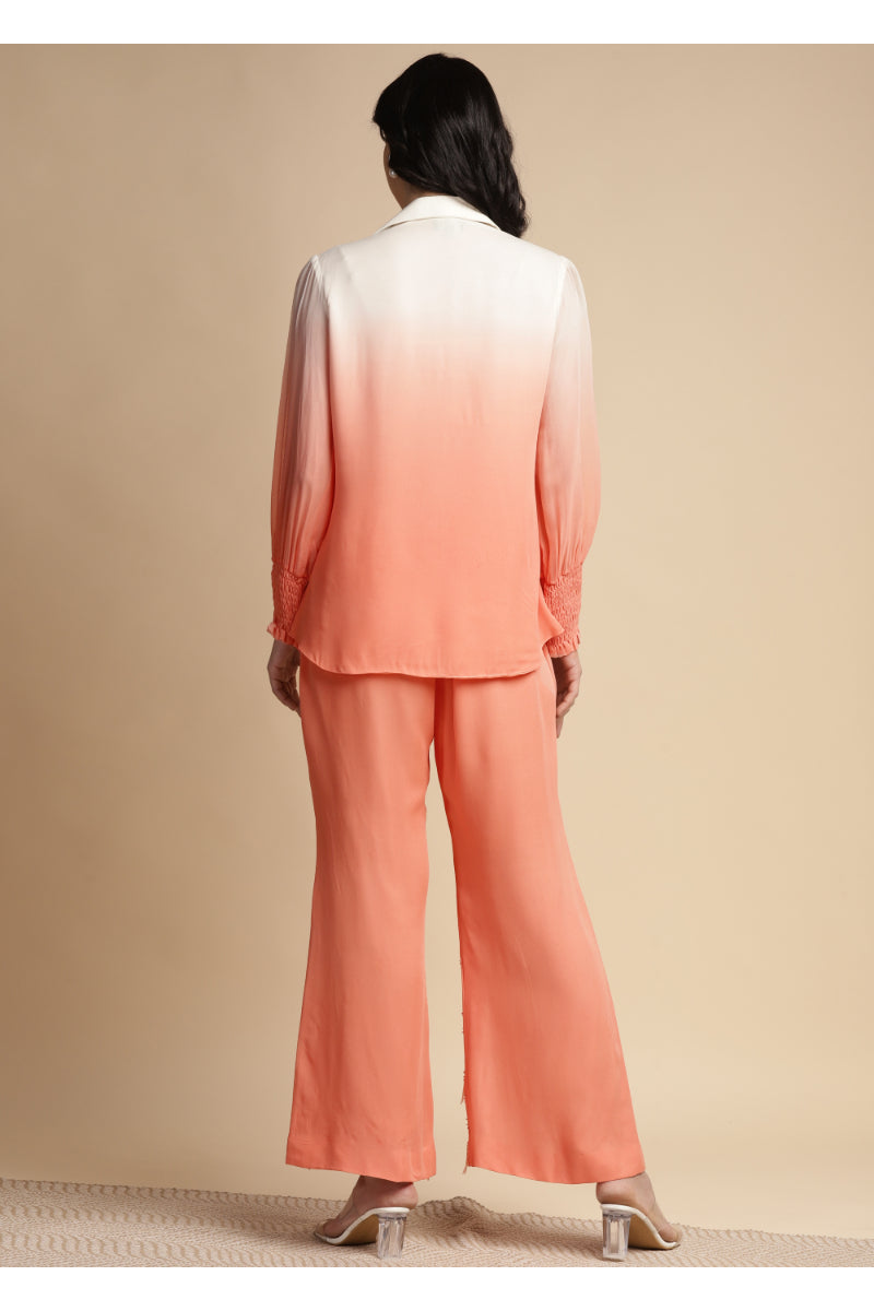 One Side Embroidered Co-Ord Set