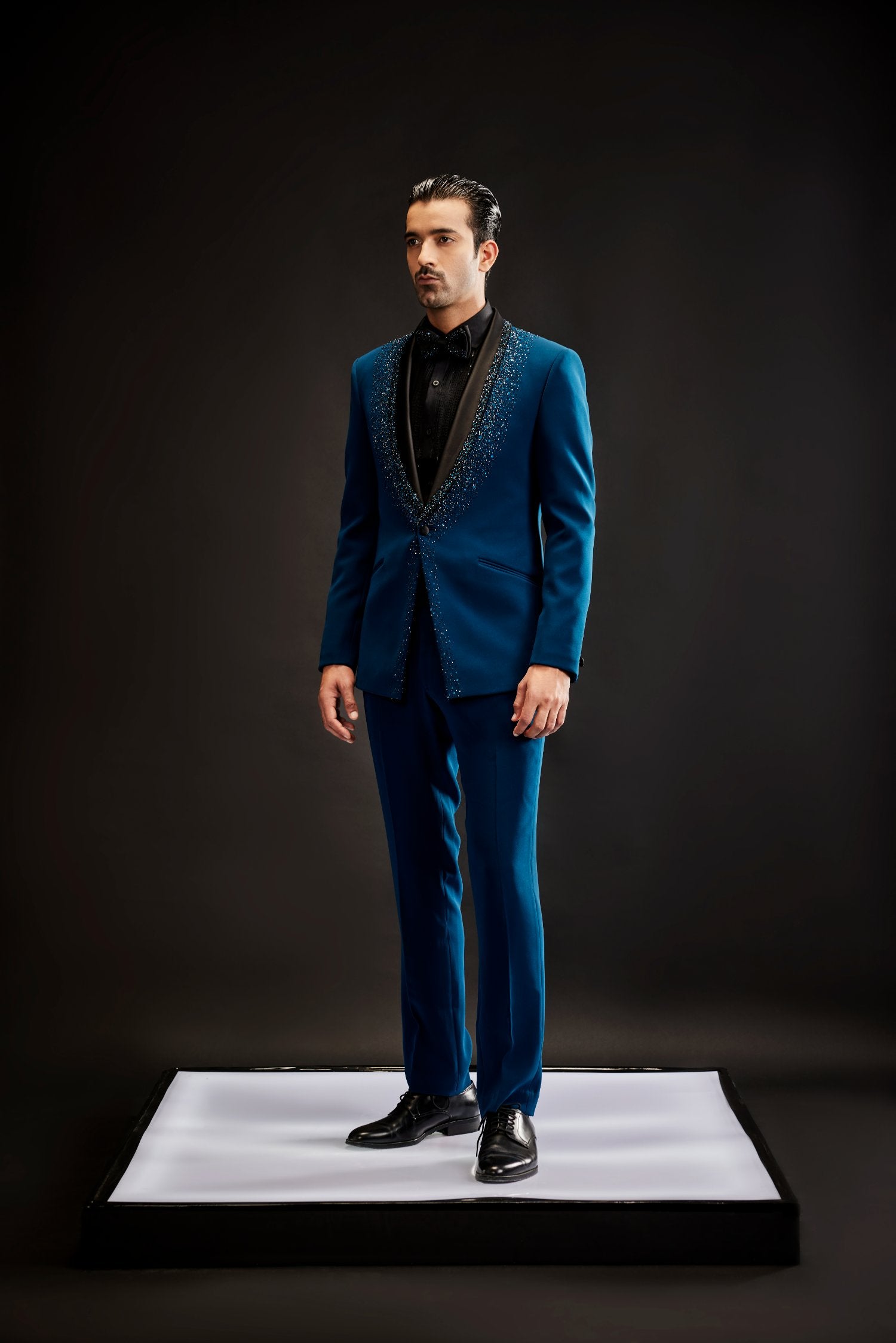 Teal Pearl Work Tuxedo