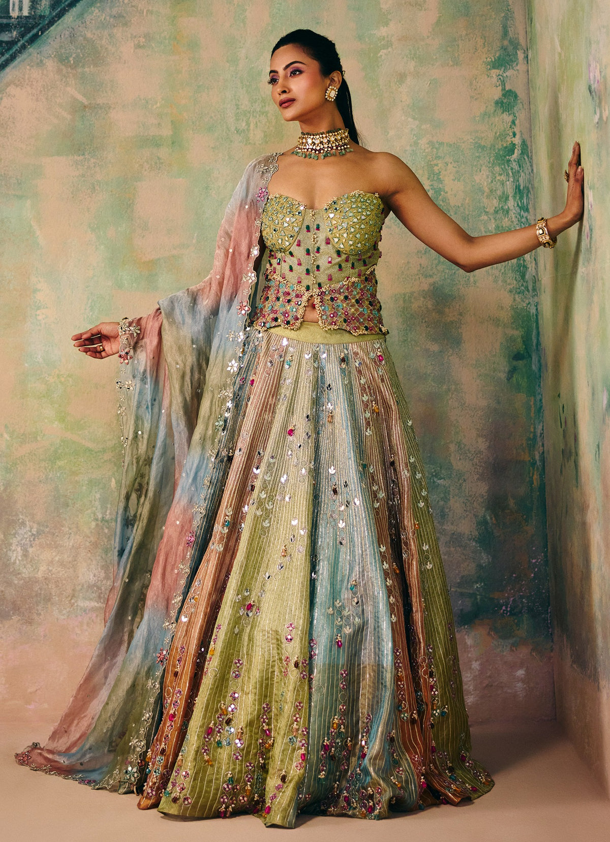 Jhumka Lehenga Set