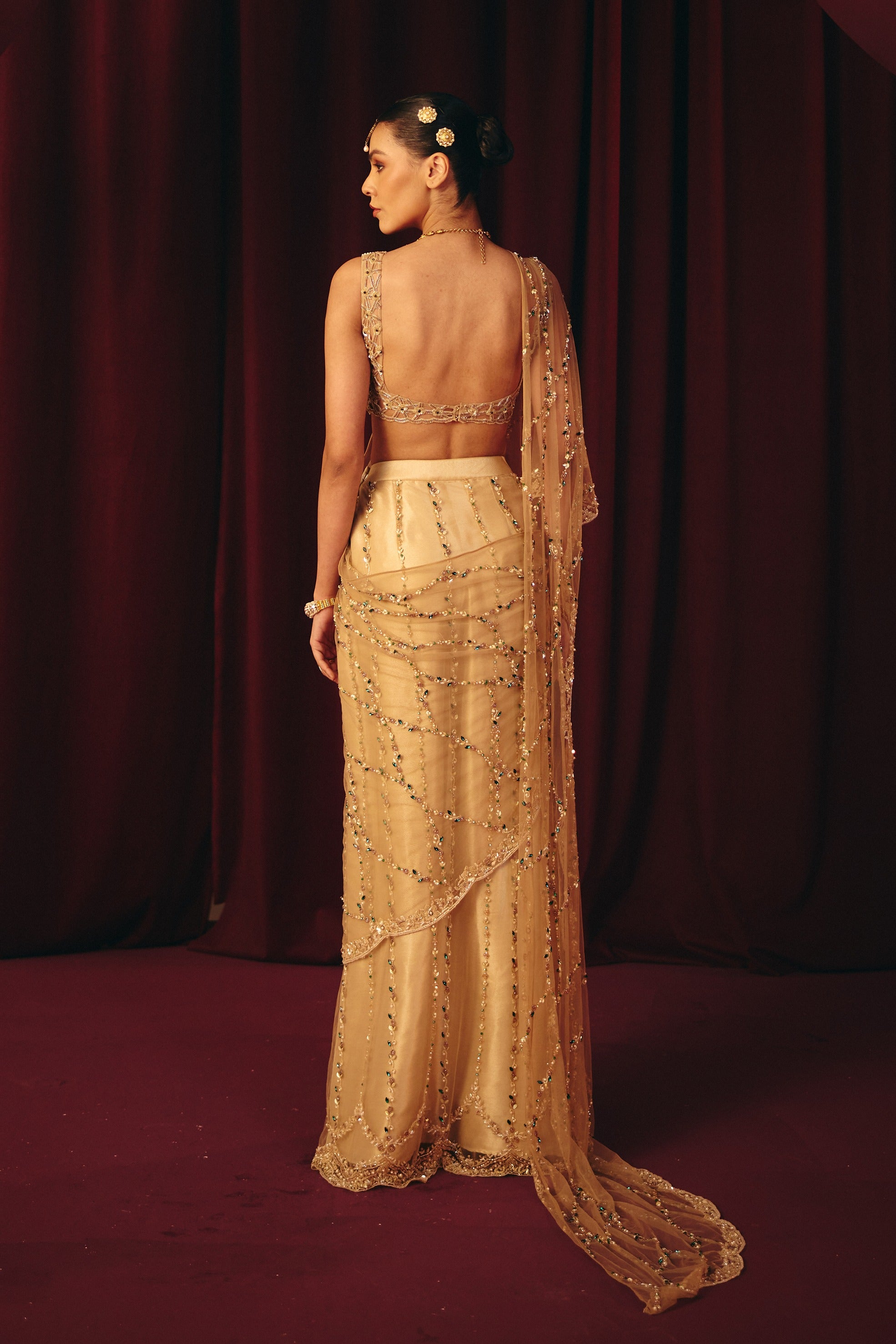 Sona Drape Saree