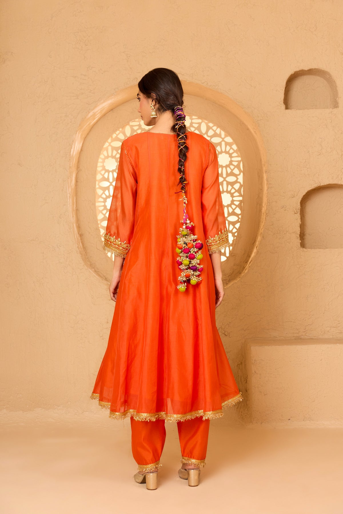 LONG ANARKALI WITH SALWAR AND DUPATTA