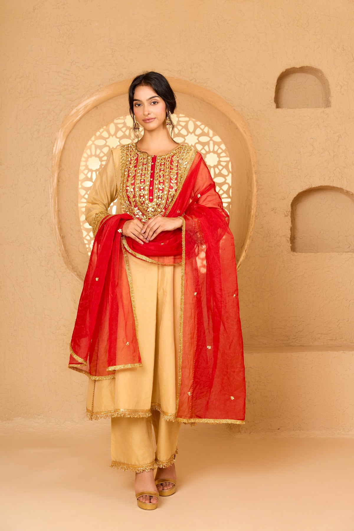 LONG KURTA WITH PANT AND DUPATTA