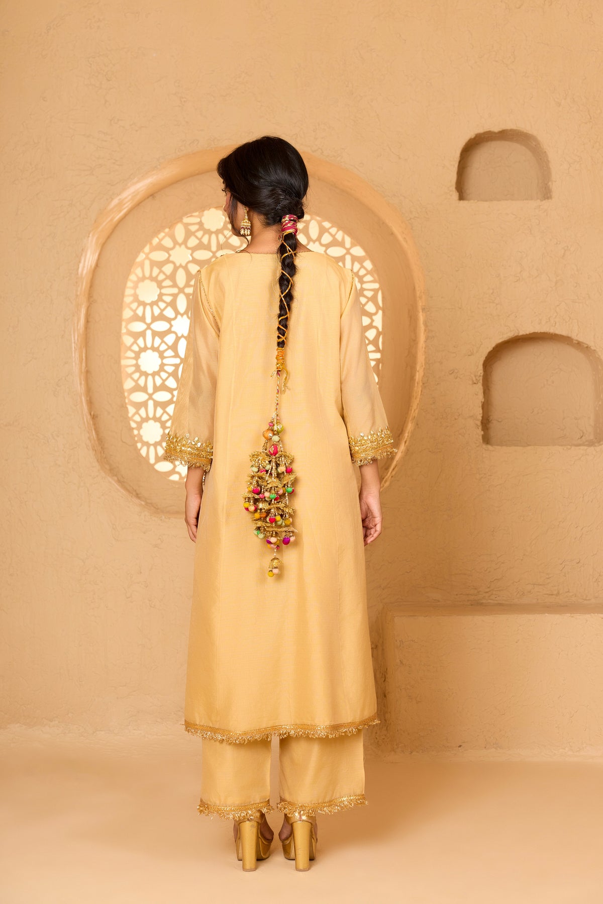 LONG KURTA WITH PANT AND DUPATTA