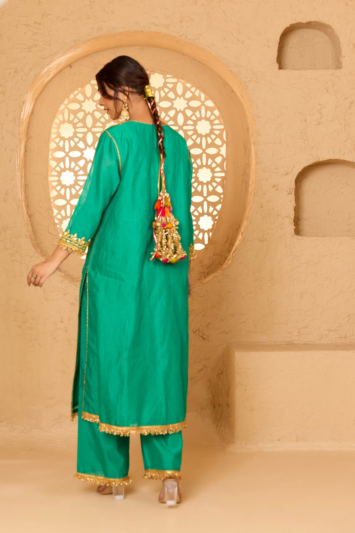 LONG KURTA WITH PANT AND DUPATTA