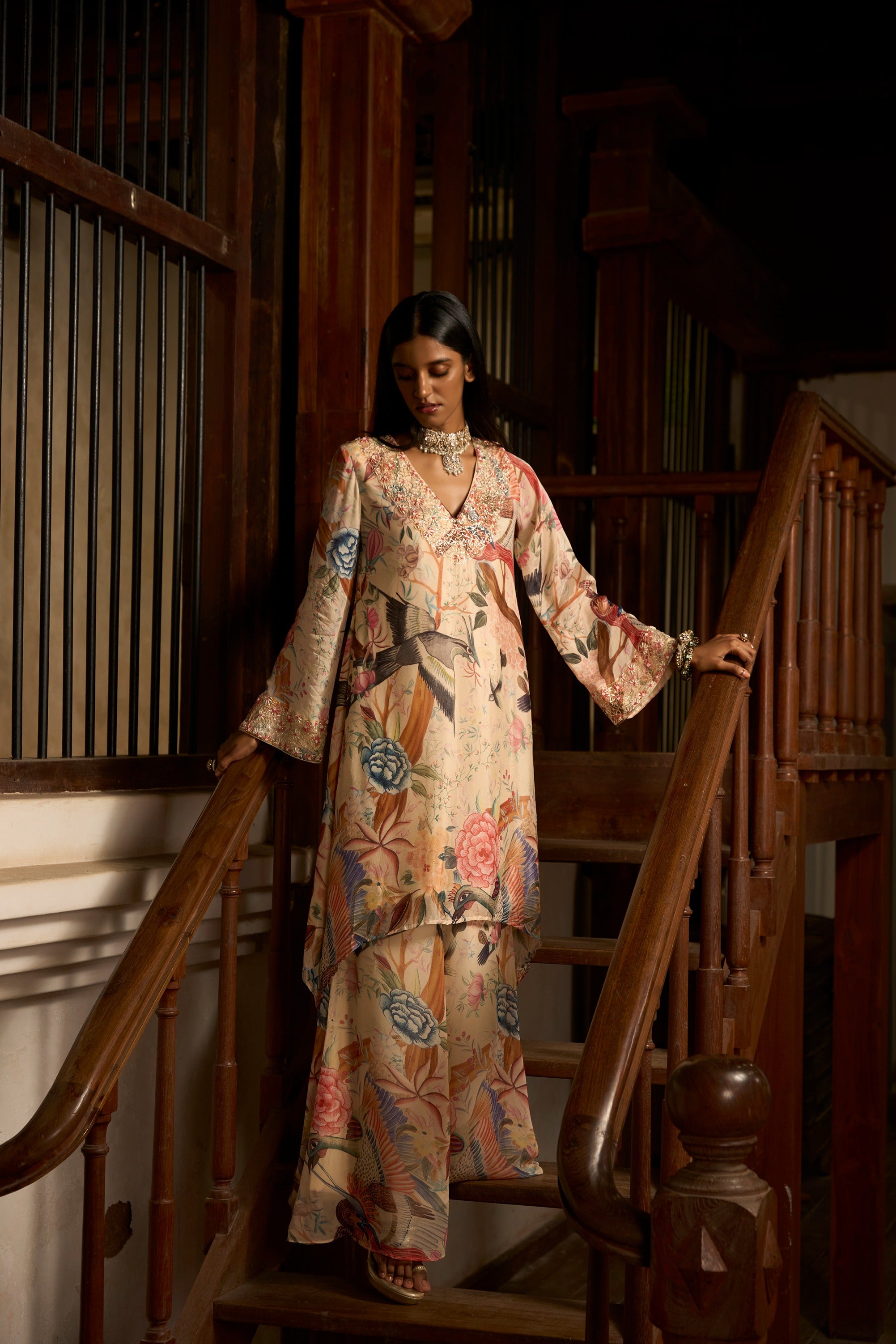 Dior Harmony – Co-ord Set With Pita Handwork Detailing