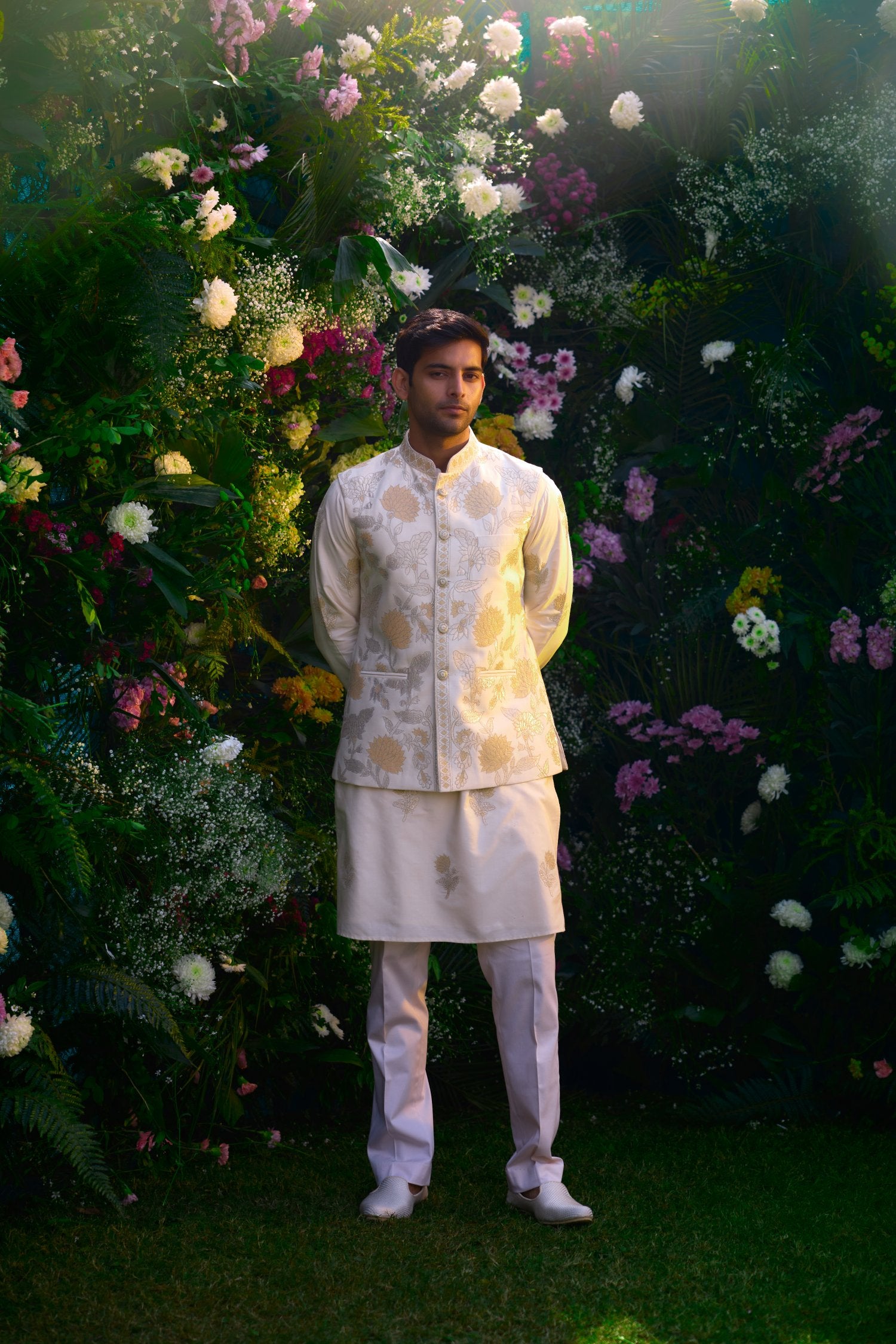 Waist Coat And Kurta Set