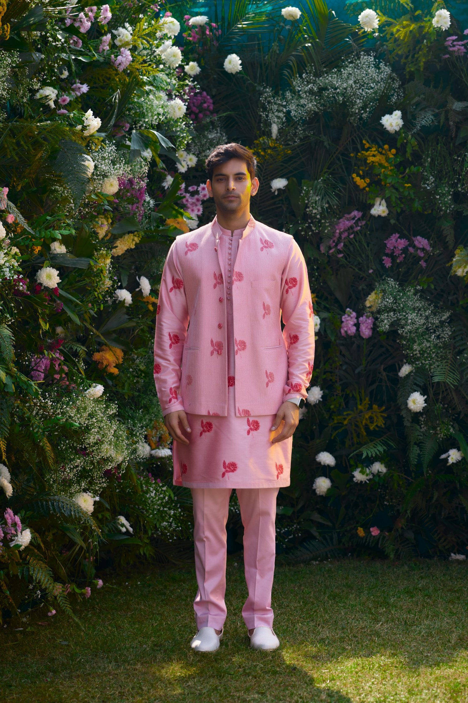 Waist Coat And Kurta Set