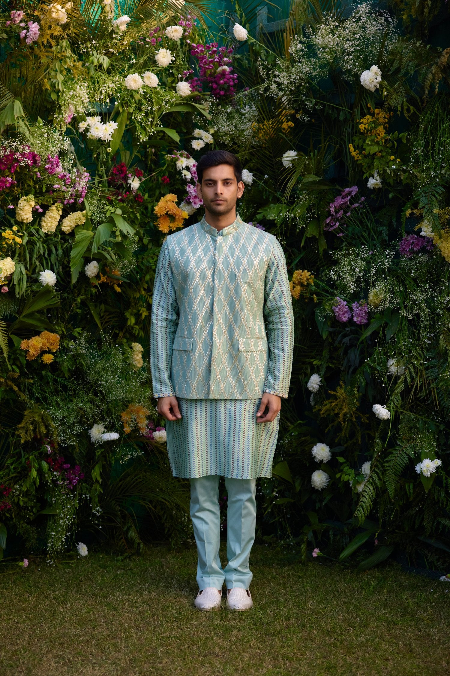 Waist Coat And Kurta Set