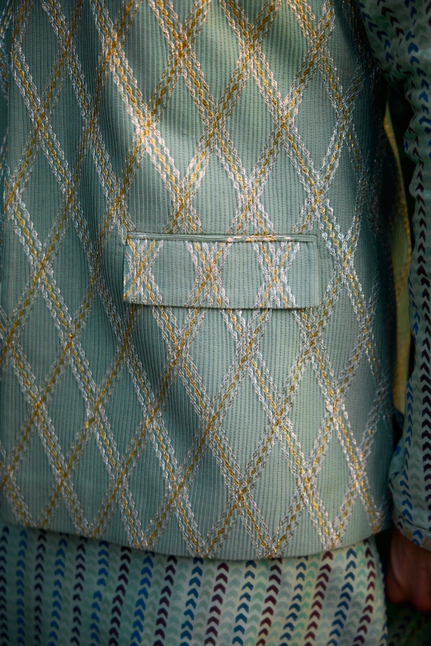 Waist Coat And Kurta Set
