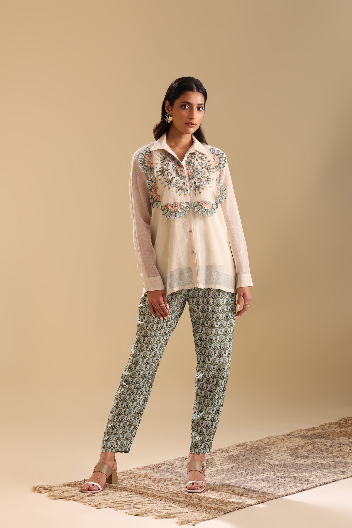 Earaya Applique Co-Ord Set