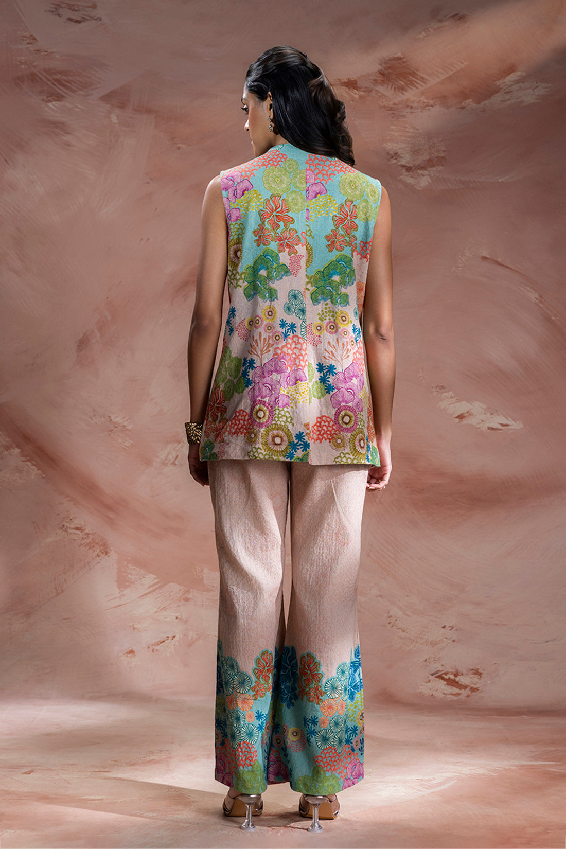 Kaira Embellished Jacket and Pants Set