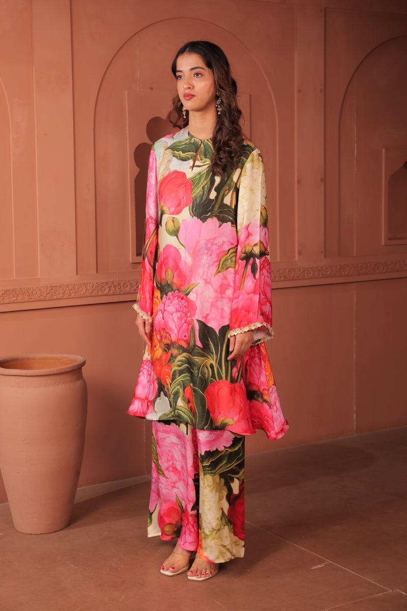 Bageecha A-line kurta set
