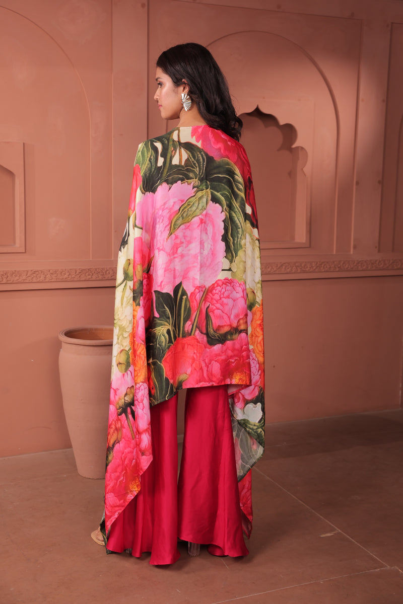 Bageecha Asymmetric cape set