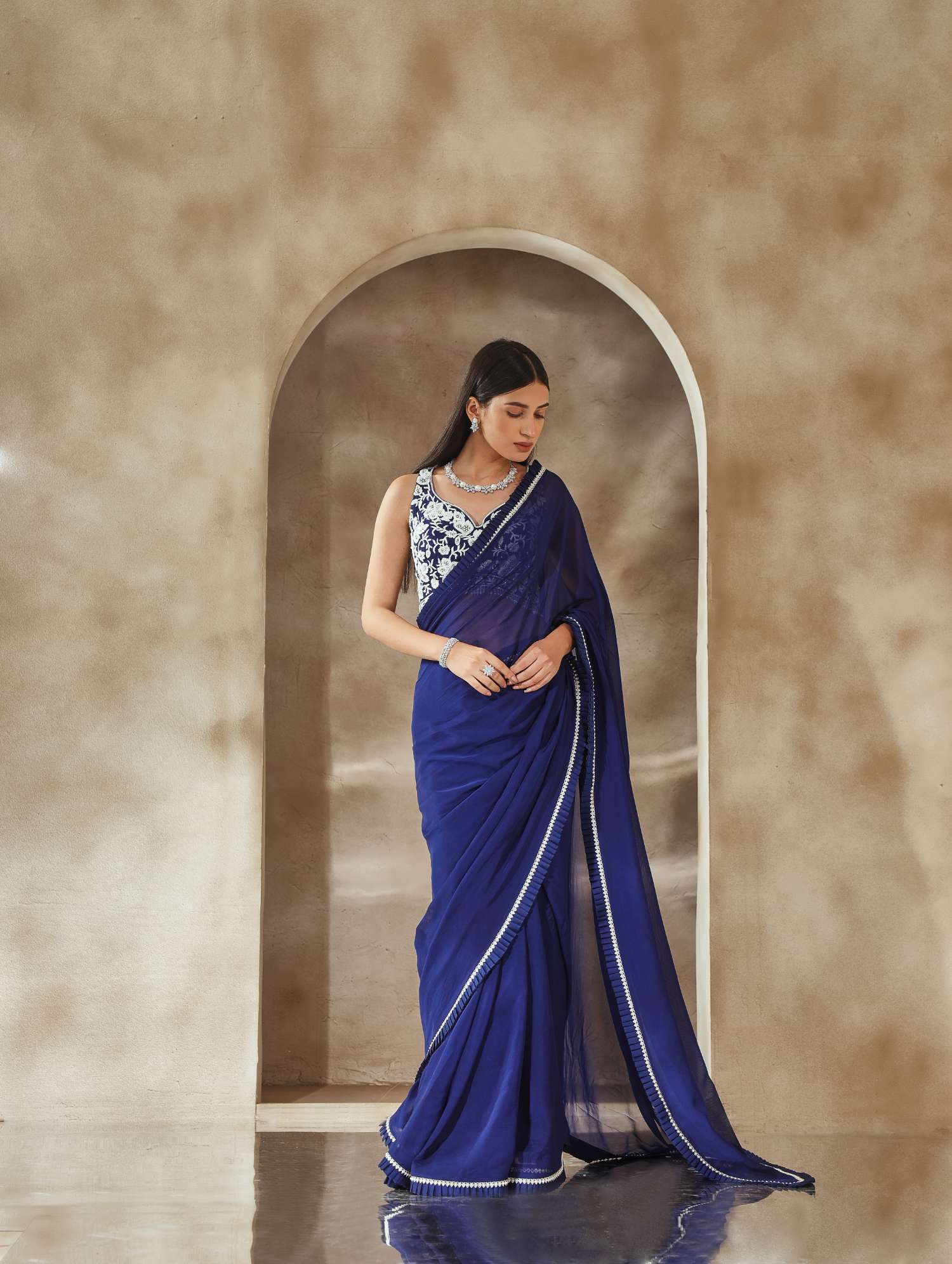 Choli+Saree