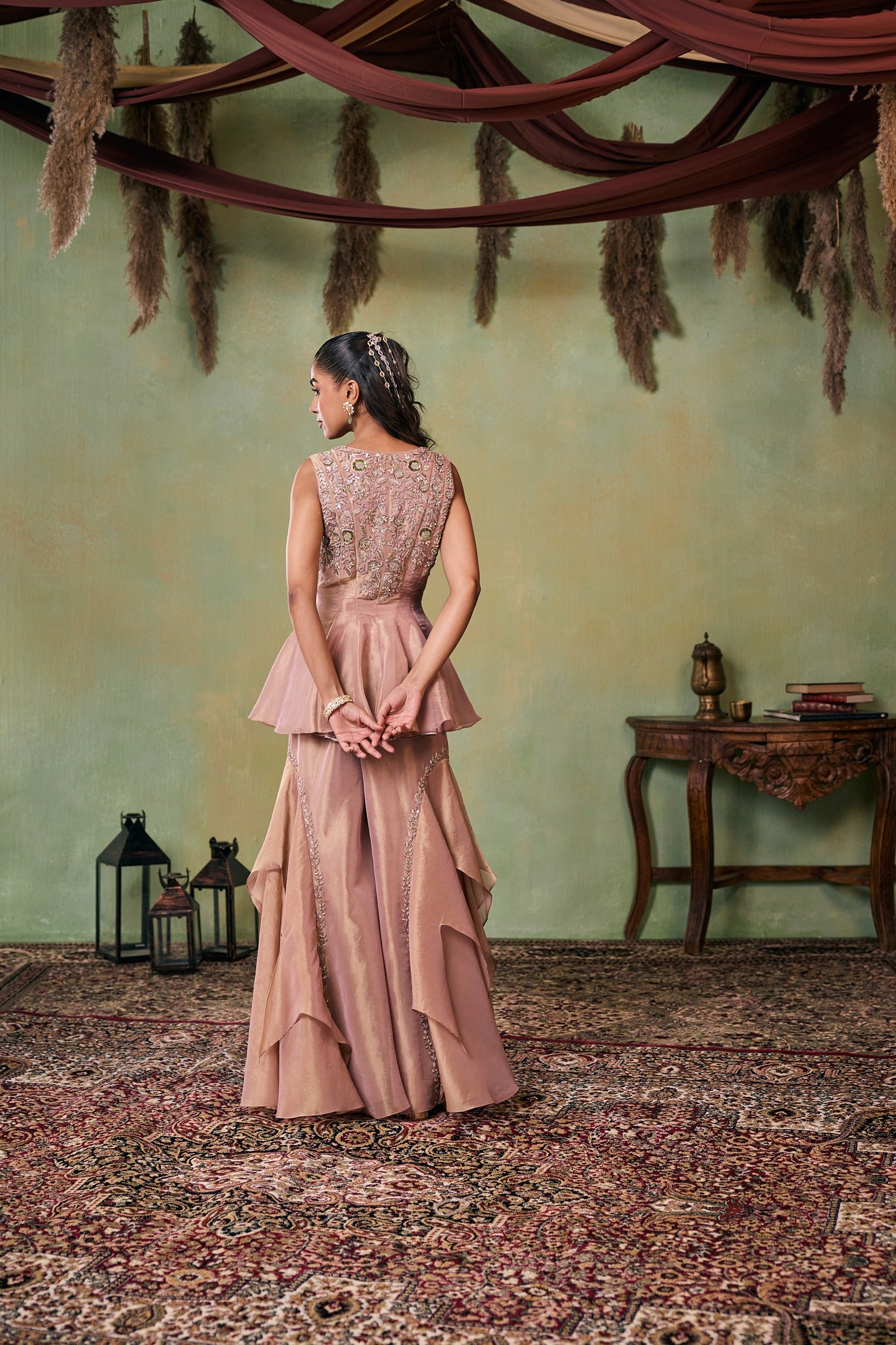 MILA PEPLUM & SHARARA