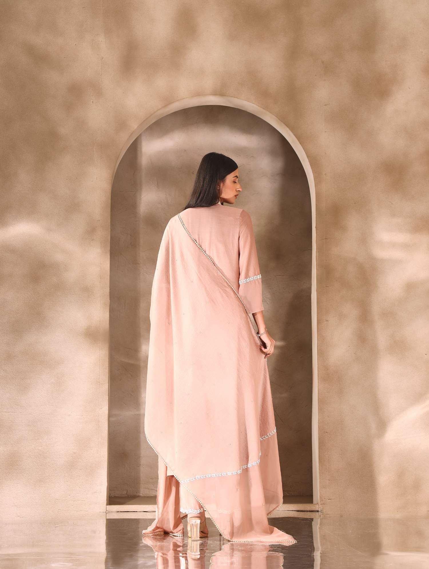 Kurta+Pants+Dupatta Set