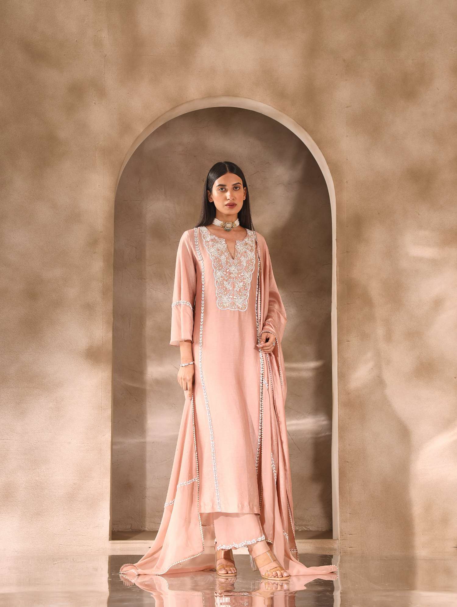 Kurta+Pants+Dupatta Set