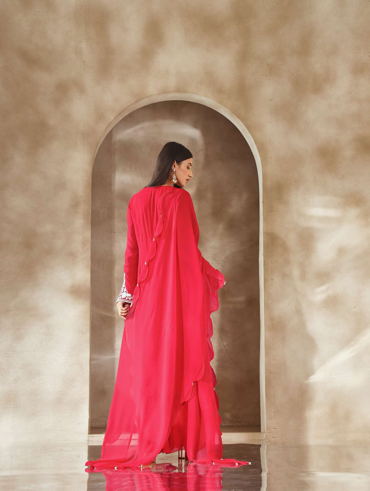 Kurta+Pants+Dupatta Set