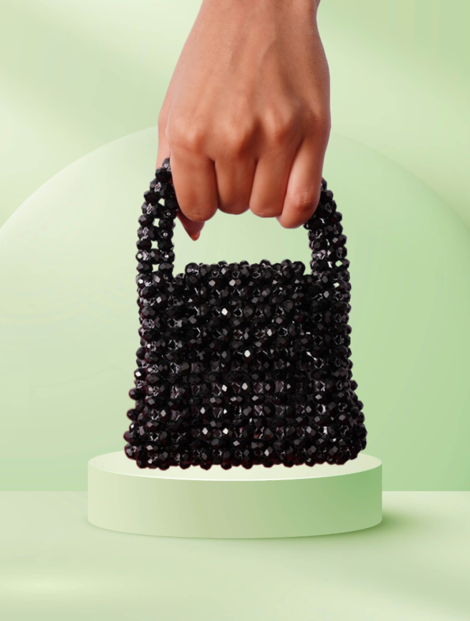 Black Clutch Crystals Bag An Ideal Party Bag