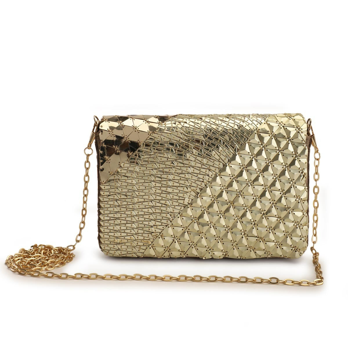 Sequin Mix Clutch