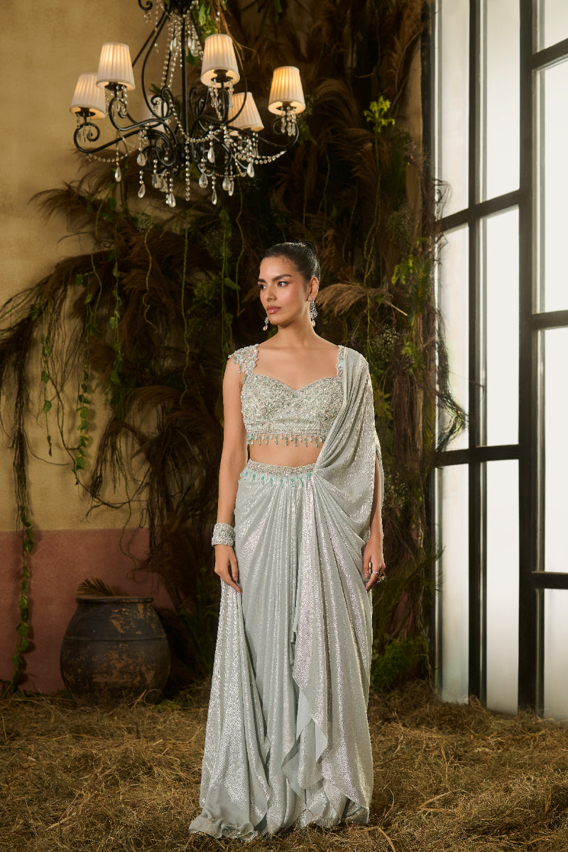 Draped Saree, Blouse