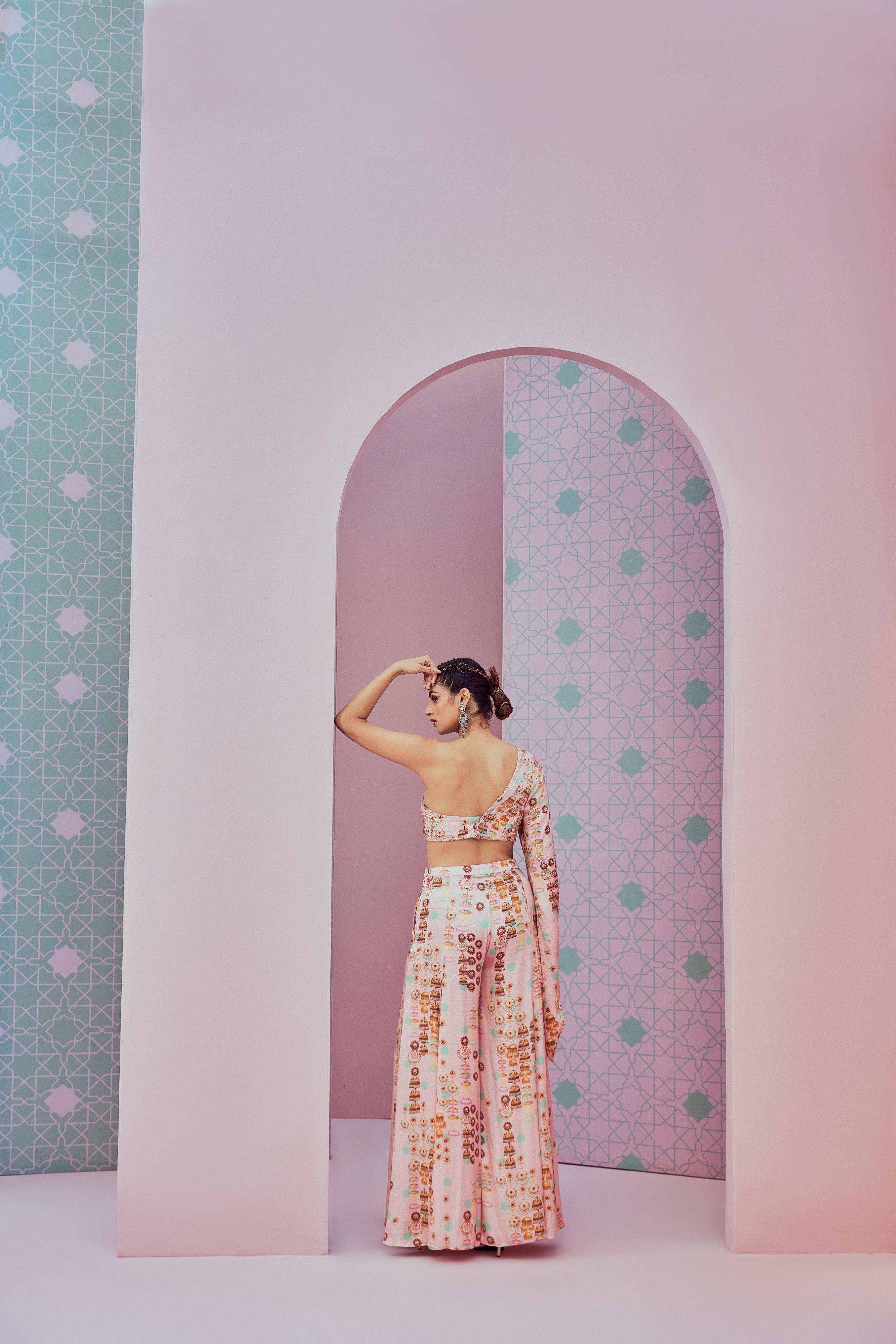 Light pink jumpsuit