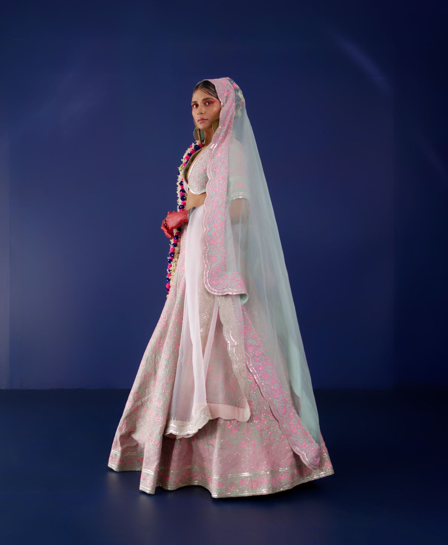 Sindoori Lehenga Set