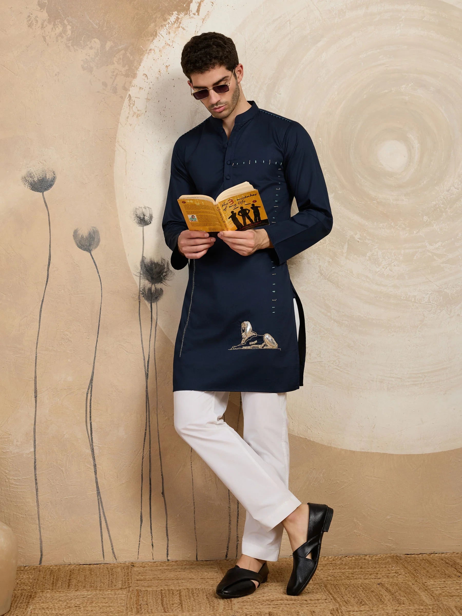 Azure Mummy Kurta