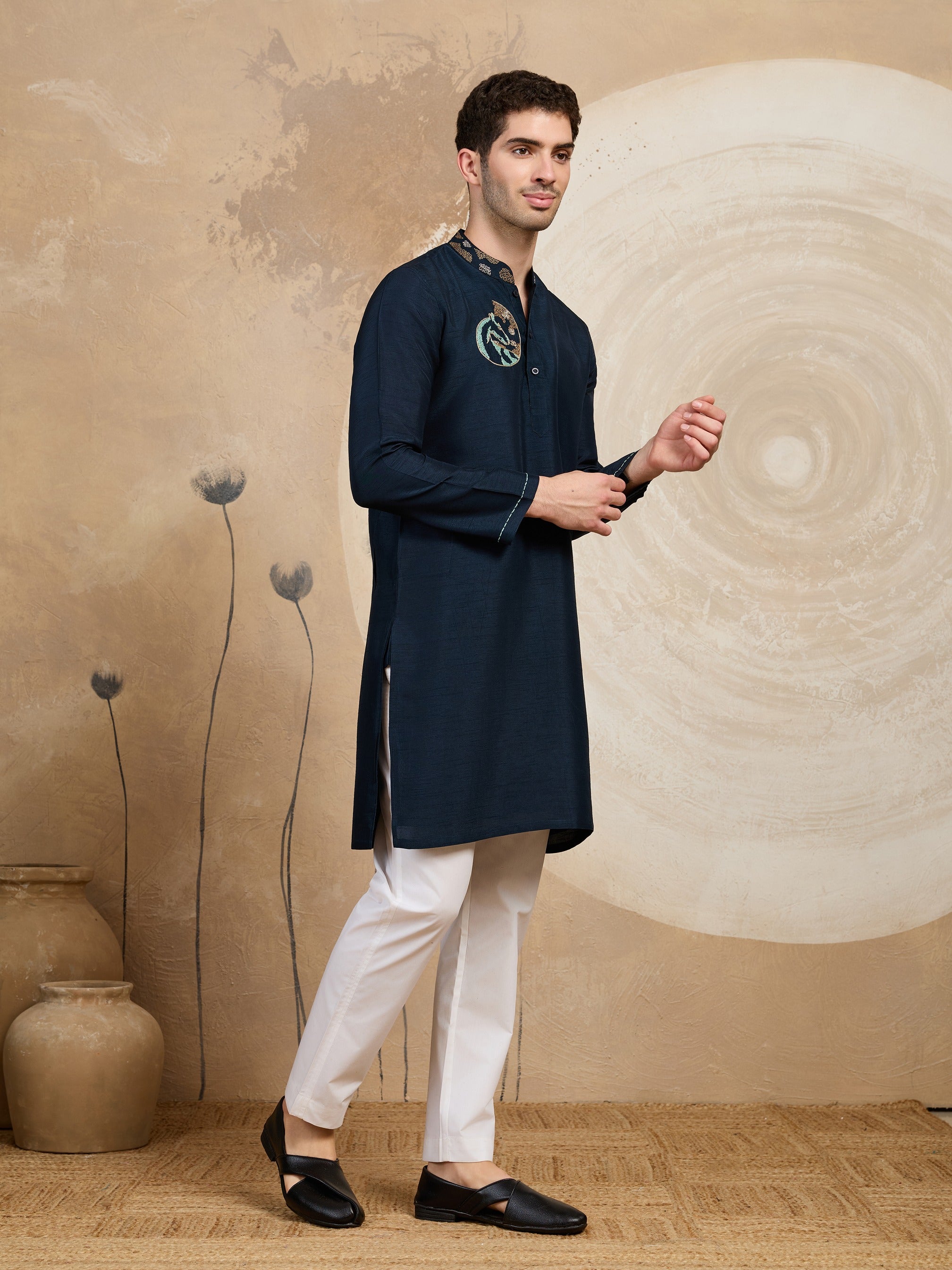 Blue Stallion Kurta