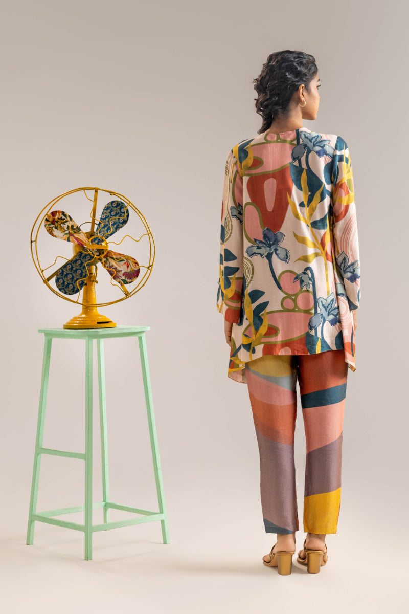 Flora embellished co-ord set