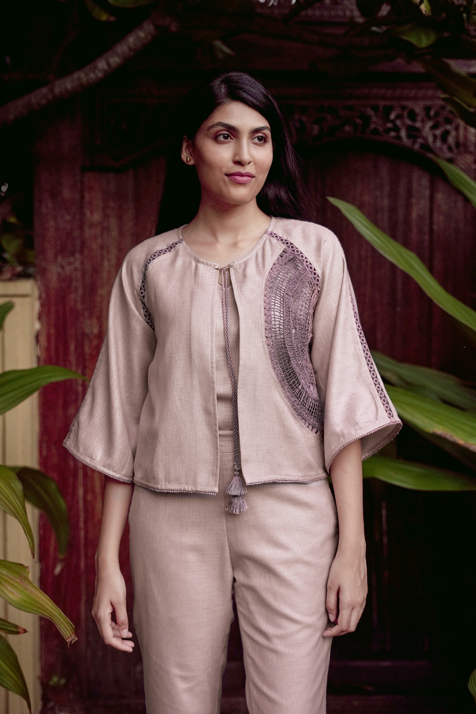 Summer Threads Cara Jacket - Mauve