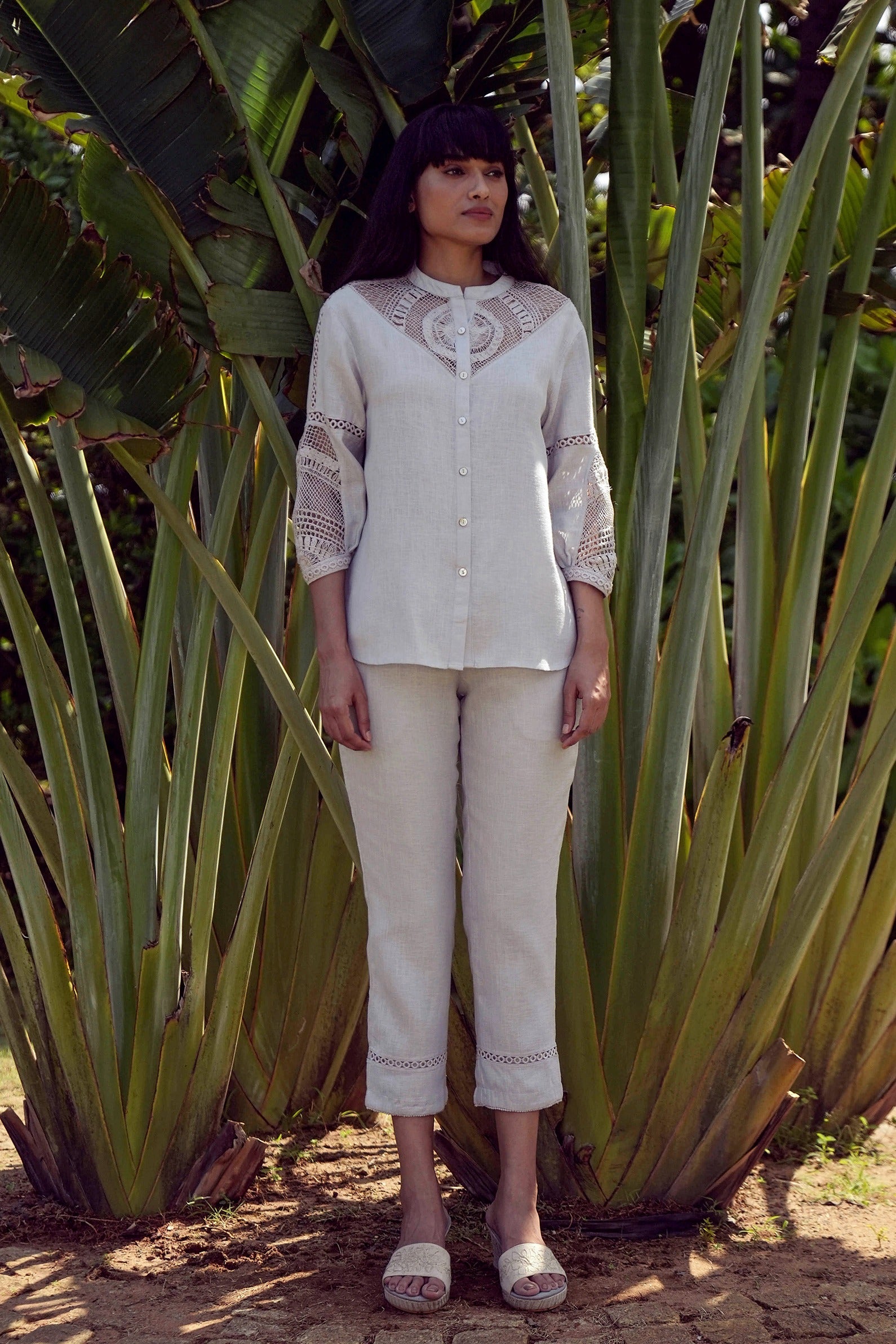 Summer Threads Cara Shirt - Smoke