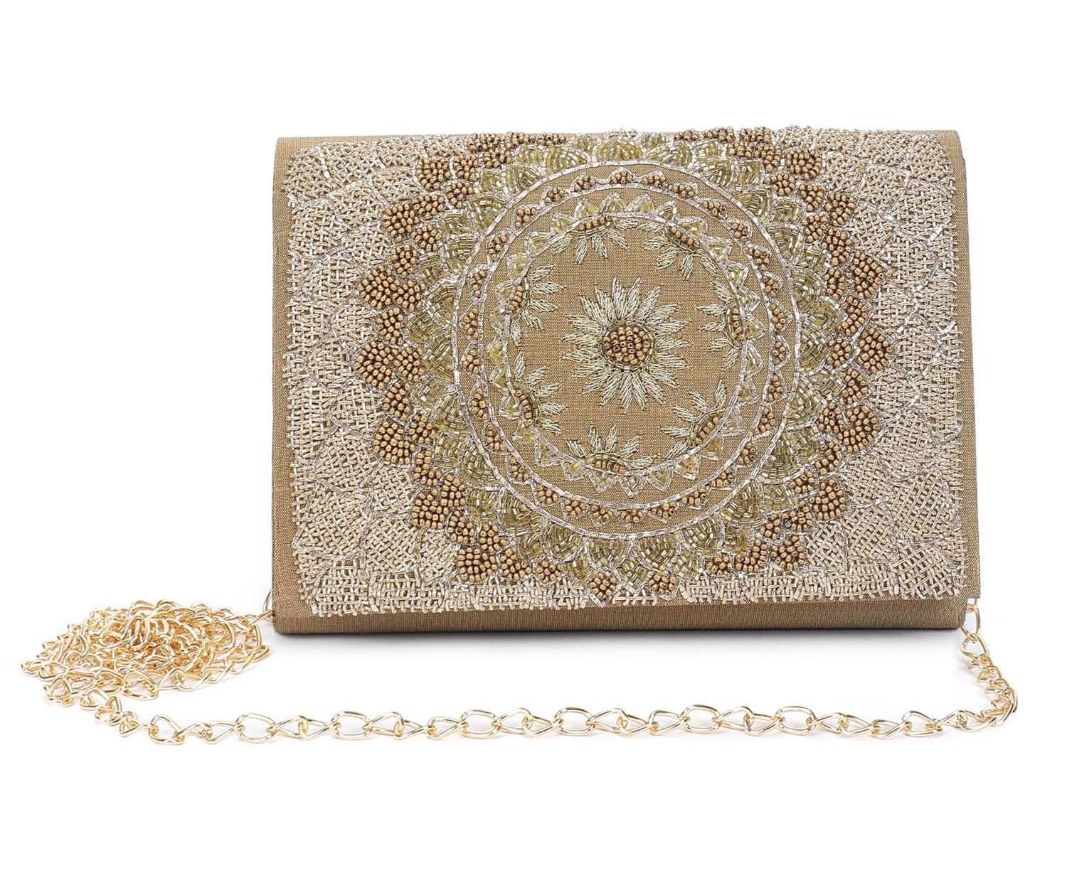 Sun Gold Clutch