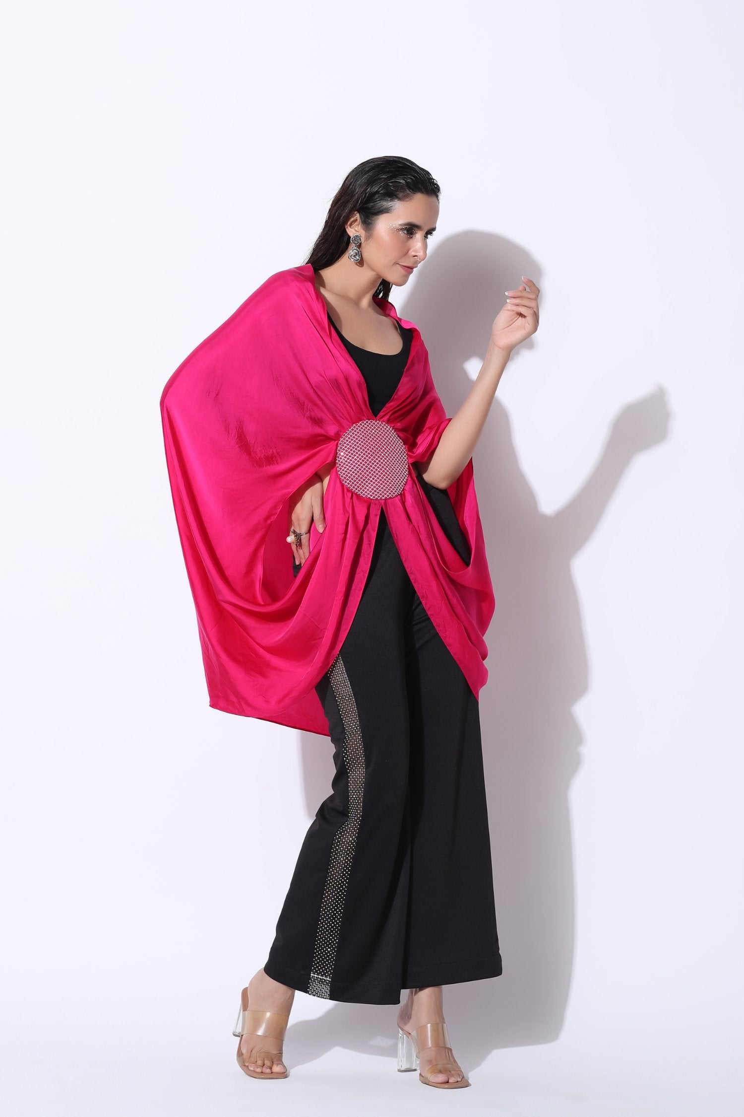 Pink Cape Top