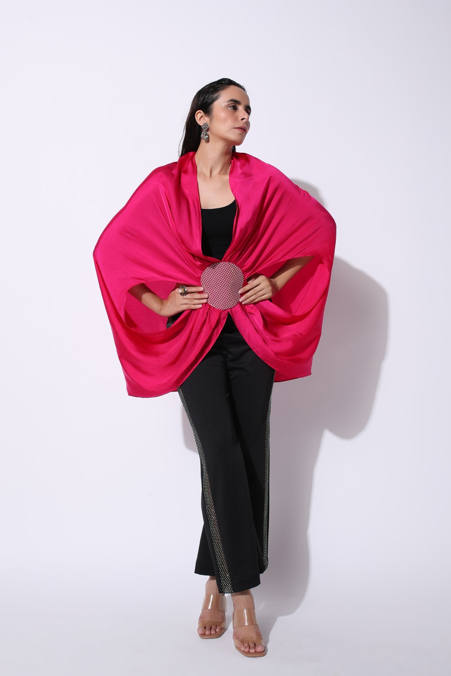 Pink Cape Top
