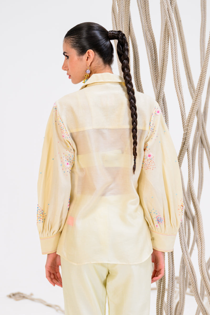 Ivory Pop Shirt