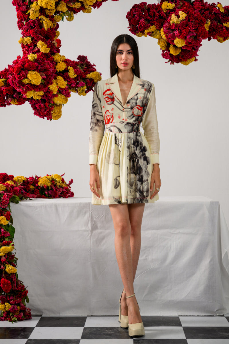 Amour Pleated Dress
