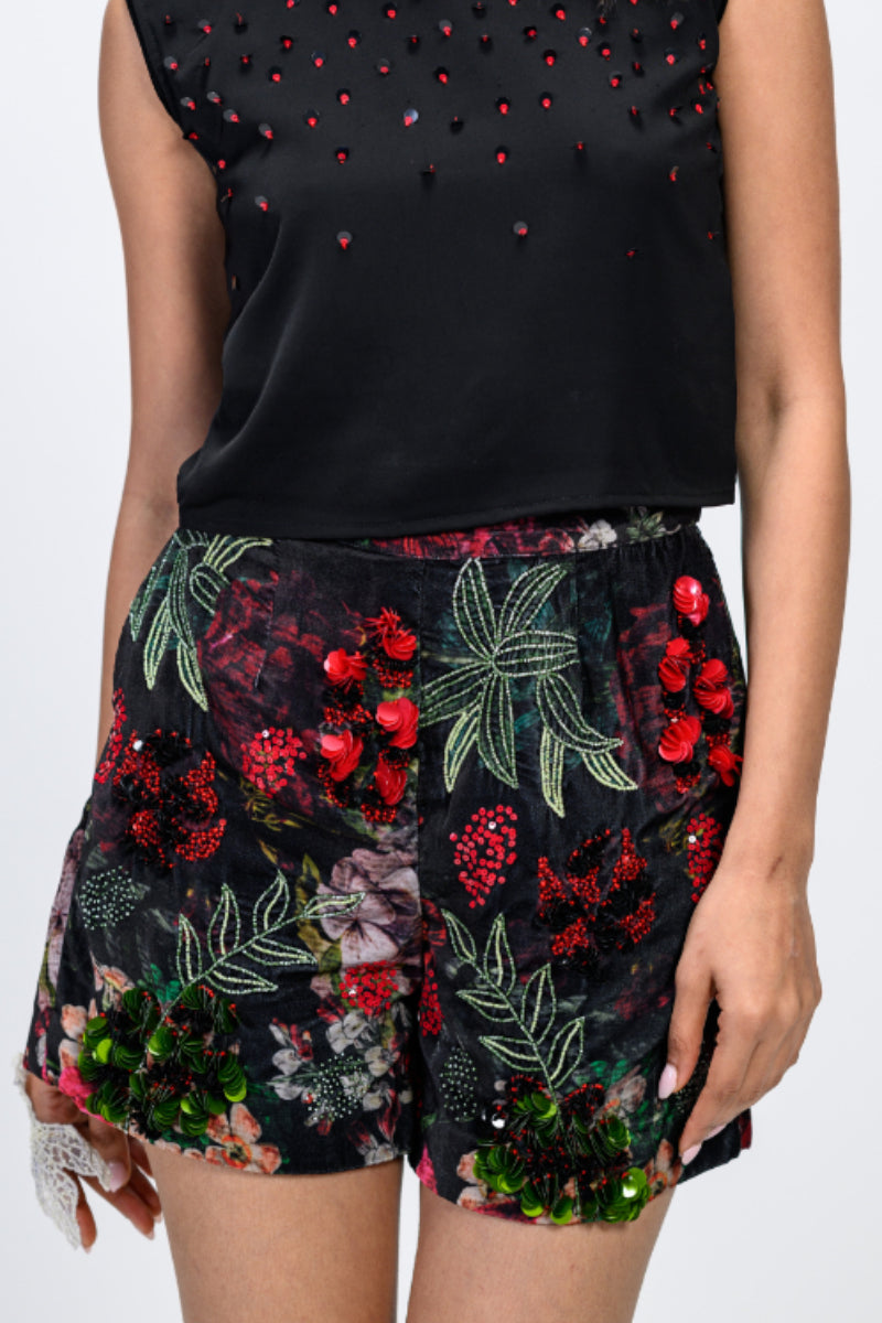 Noir Luxe Shorts