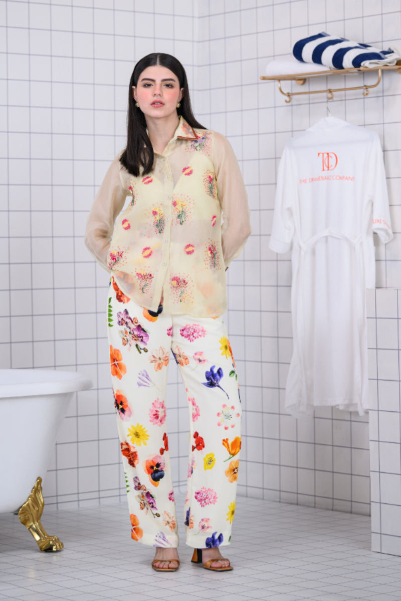 Floral Illusion Co-Ord Set